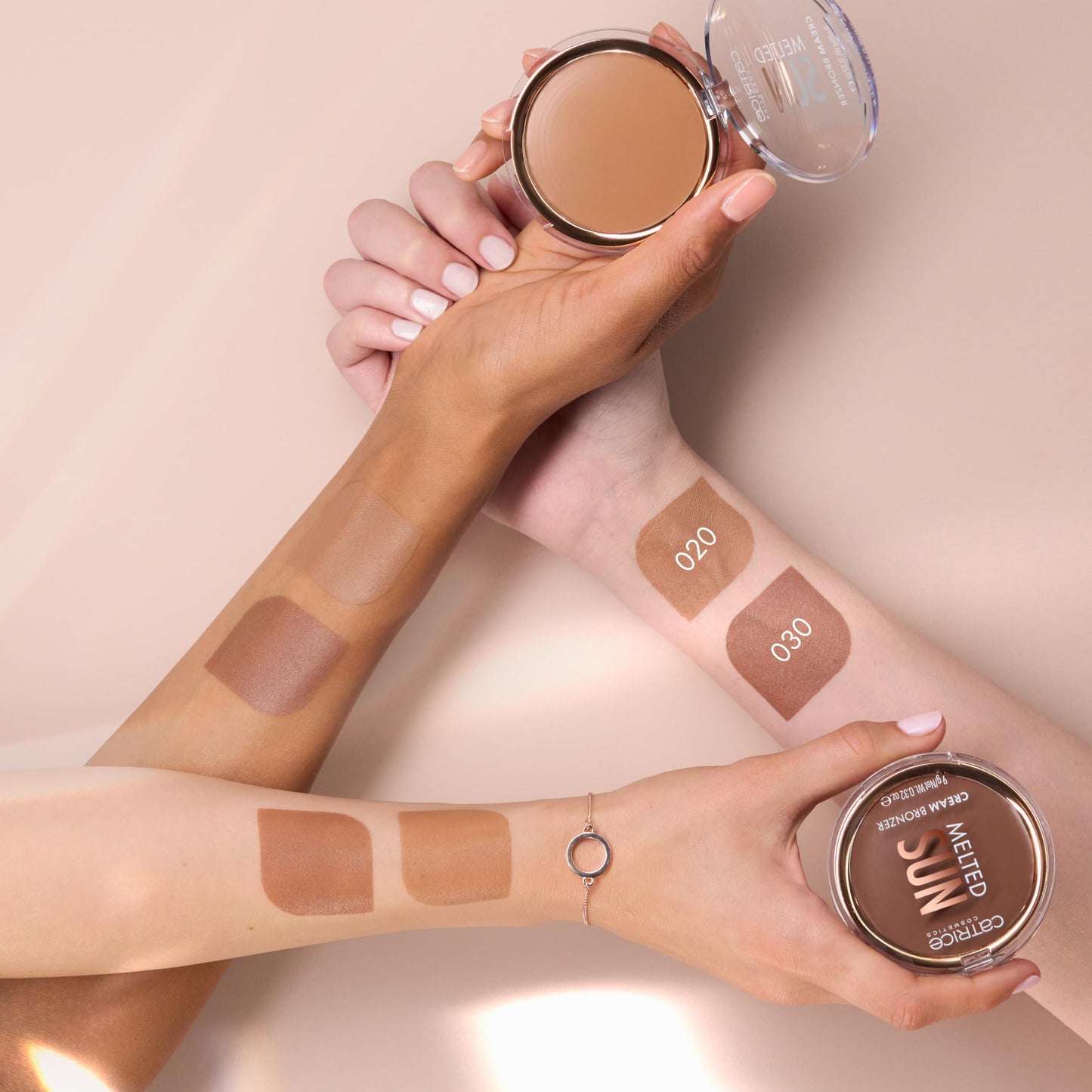 Catrice | Melted Sun Cream Bronzer, Easy to Blend Buildable Coverage for Long Lasting Bronzed Glow, Vegan & Cruelty Free, Without Parabens, Oil & Microplastic Particles (30 | Pretty Tanned) CatriceBuy Supplements Australia