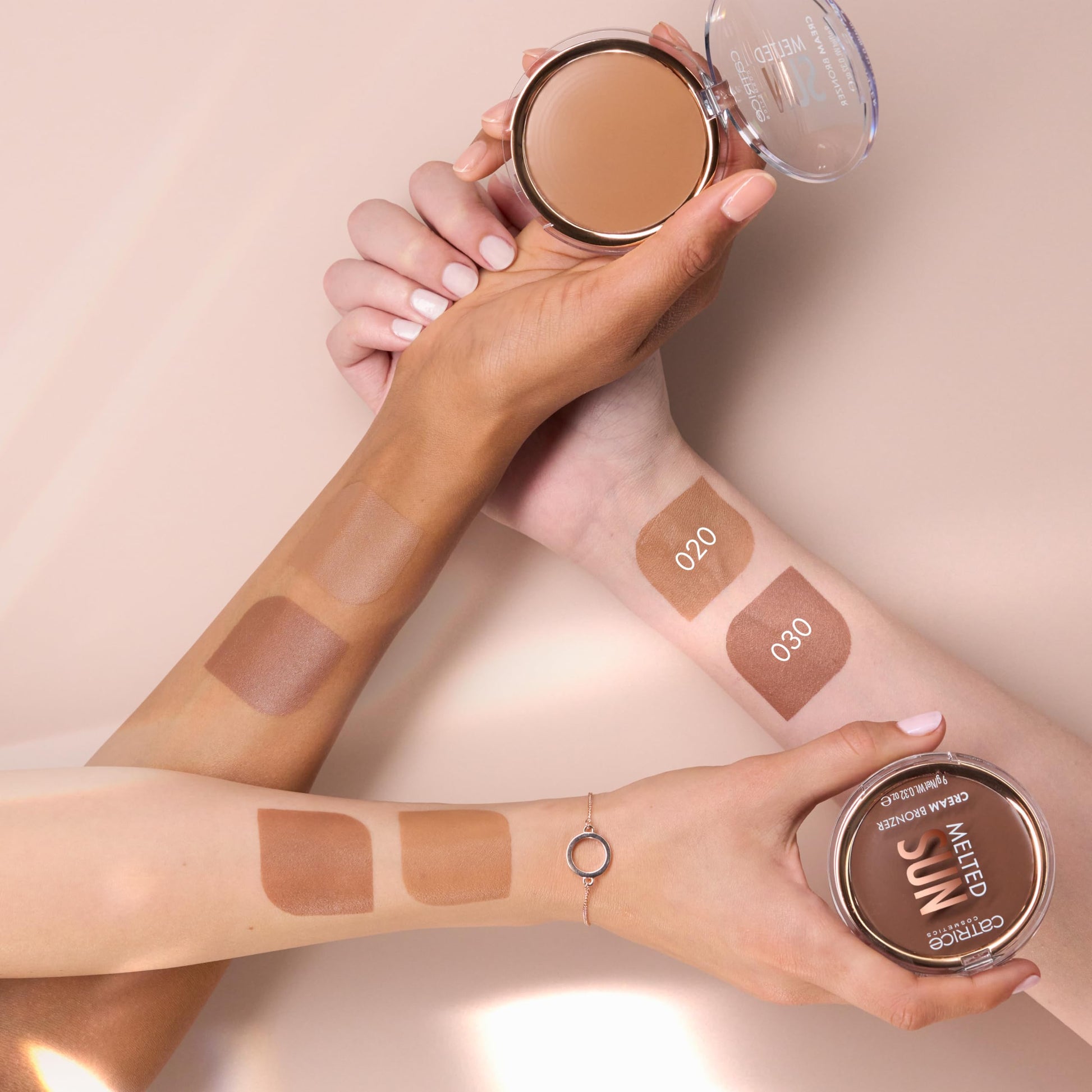 Catrice | Melted Sun Cream Bronzer, Easy to Blend Buildable Coverage for Long Lasting Bronzed Glow, Vegan & Cruelty Free, Without Parabens, Oil & Microplastic Particles (30 | Pretty Tanned) CatriceBuy Supplements Australia