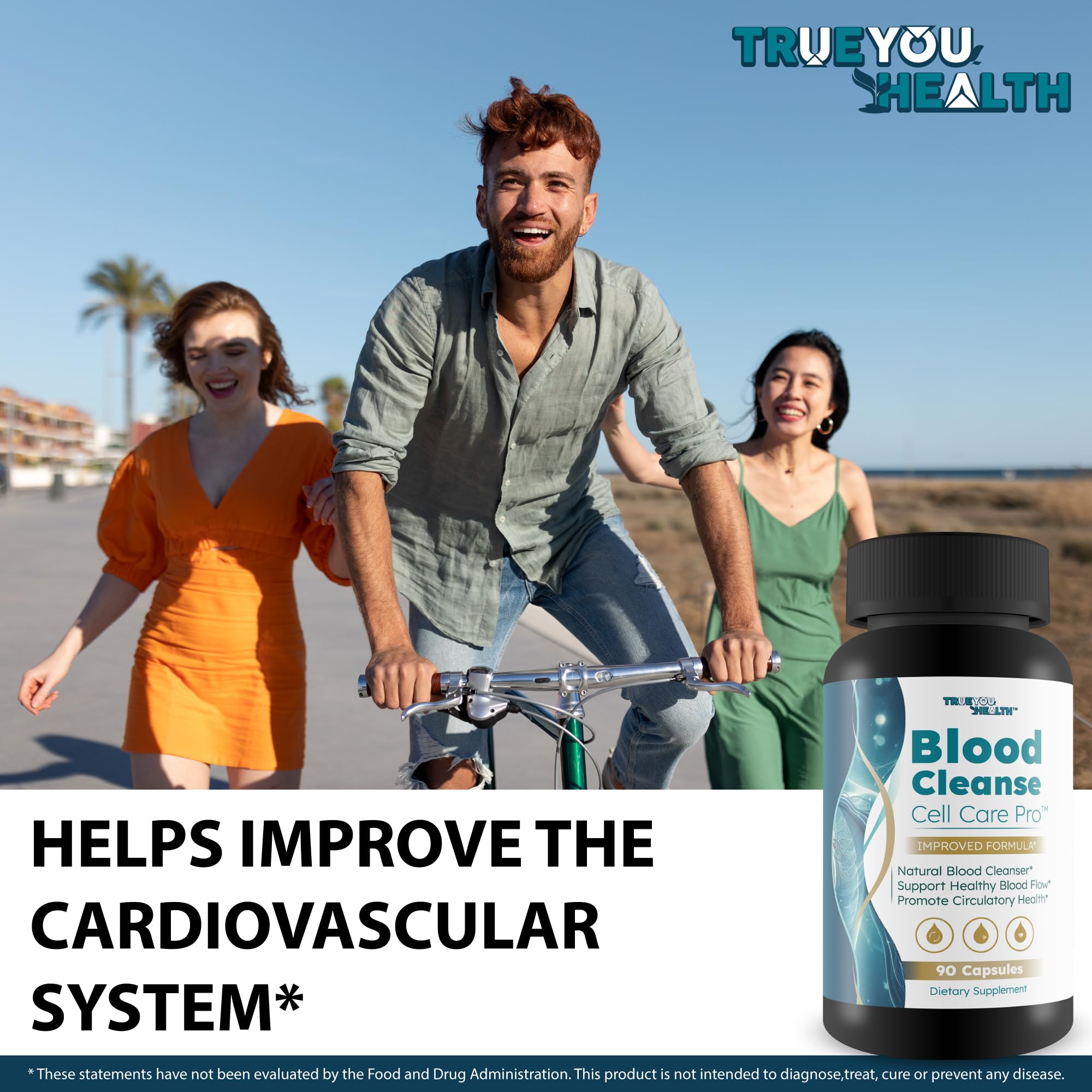 Blood Cleanse Cell Care Pro - Improved Formula - Our Best Blood Cleanse Detox - Cleanse Blood & Detox Body Cleanse - Full Body Cleanse - Sugar Detox Cleanse Pancreas Sweet Blood Cleanse Supplements True You Health buy supplements Au