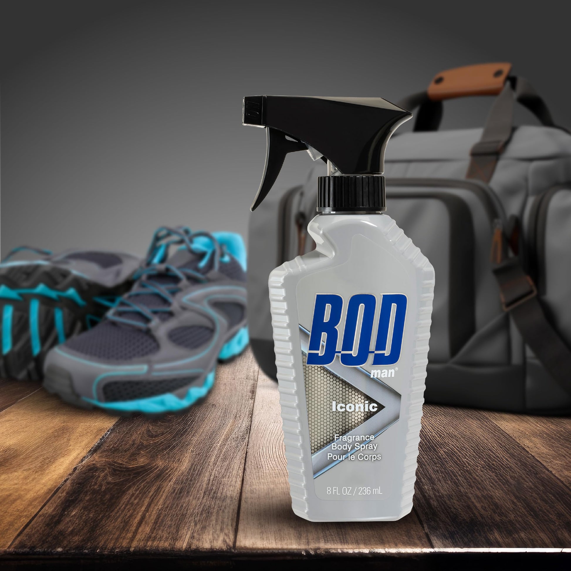 BOD man Fragrance Body Spray, Iconic, 8 fl oz BOD Man buy supplements Au