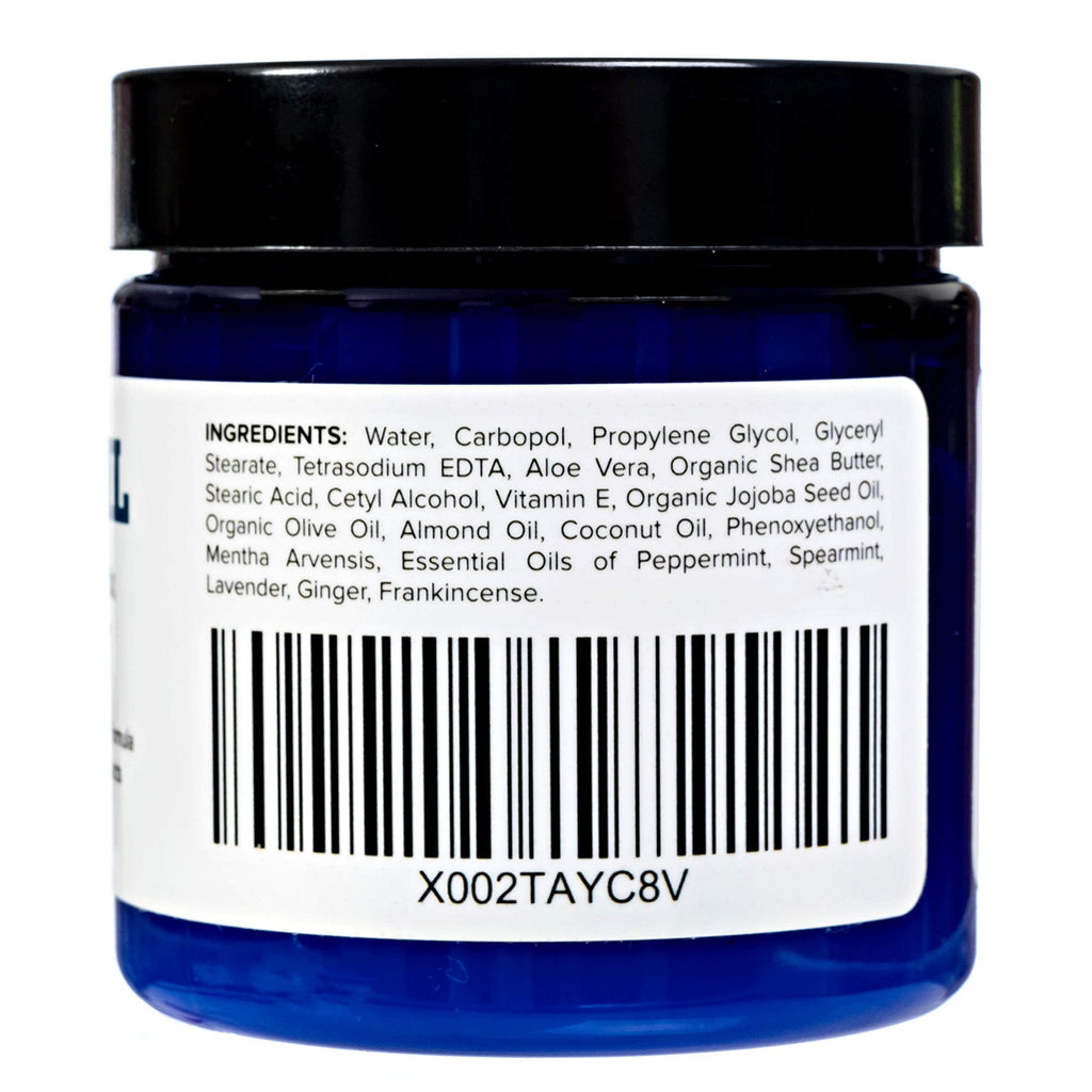 Basic Vigor Migrastil Neck & Shoulder Cream. Cooling Comfort for Migraines, Tech Neck & Tension. (4 oz.) Made in The USA. Basic VigorBuy Supplements Australia