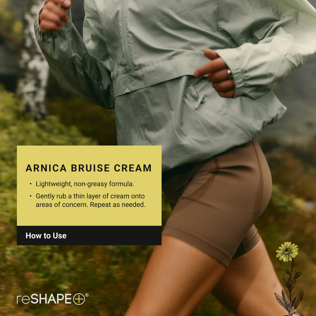 Reshape+ Arnica Bruise Relief Topical Cream For Bruising, Swelling, & Discoloration On Skin, Natural Skin Care Homeopathic Arnica Lotion W/Vitamin K, Horse Chestnut, & Collagen, 8 Fl Oz (2-Pack) Reshape+Buy Supplements Australia