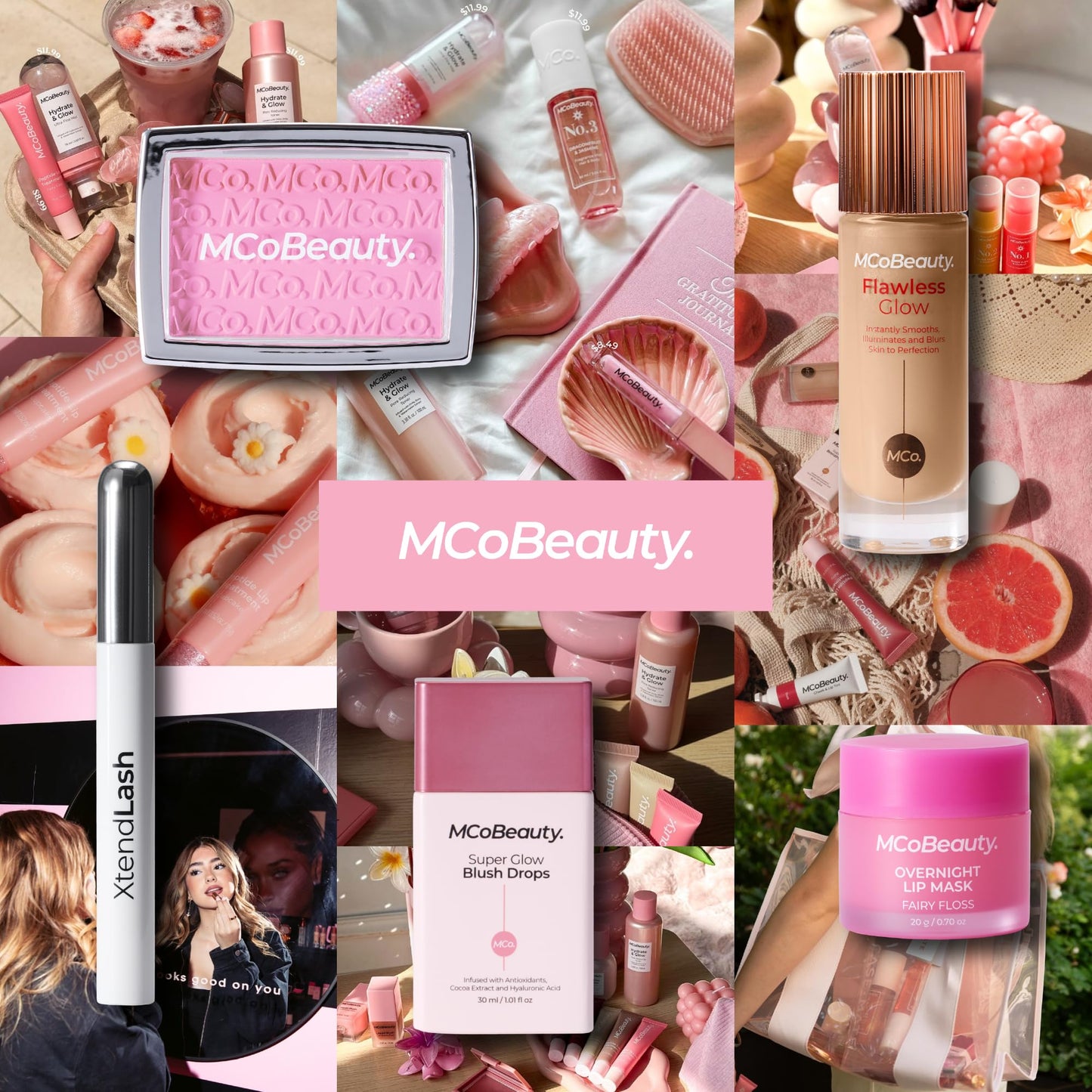 MCoBeauty - Super Glow Bronzing Drops - Effortless Face Tan with Shimmer Formula - Face Care, Bronze Drops - Contains Hyaluronic Acid, White Tea Extract, Cocoa Extract and More MCoBeautyBuy Supplements Australia