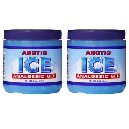 Arctic Ice Analgesic Gel - 8 Oz. (Pack of 2) Arctic IceBuy Supplements Australia