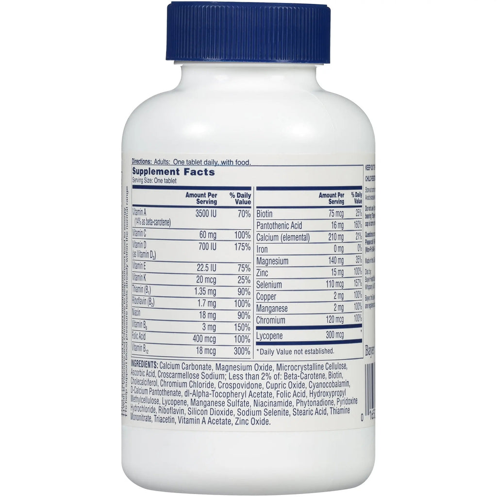 One A Day Pills Multivitamin Multimineral Supplement Tablets ONE A DAY