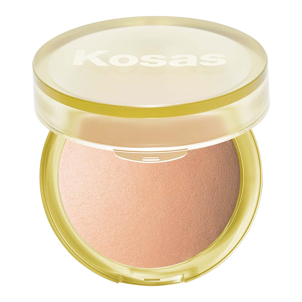 Kosas Sun Show Glowy Warmth Baked Bronzer - Contouring Powder for Cheekbones, Nose & Jawline - Enriched with Concentrated Fatty Acids - Talc-Free, Vegan & Hypoallergenic - Waves KosasBuy Supplements Australia