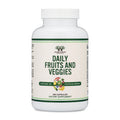 Fruits and Veggies Supplement (Daily Blend of 49 Different Fruits and Vegetables, 23 Veggies and 29 Fruits) 1,500mg Servings, 180 Capsules (No Fillers, Vegan Safe, Non-GMO) by Double Wood Double Wood SupplementsBuy Supplements Australia