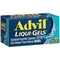 Advil Liqui-Gels Pain Reliever and Fever Reducer, Pain Medicine for Adults with Ibuprofen 200mg for Headache, Backache, Menstrual Pain and Joint Pain Relief - 160 Liquid Filled Capsules AdvilBuy Supplements Australia
