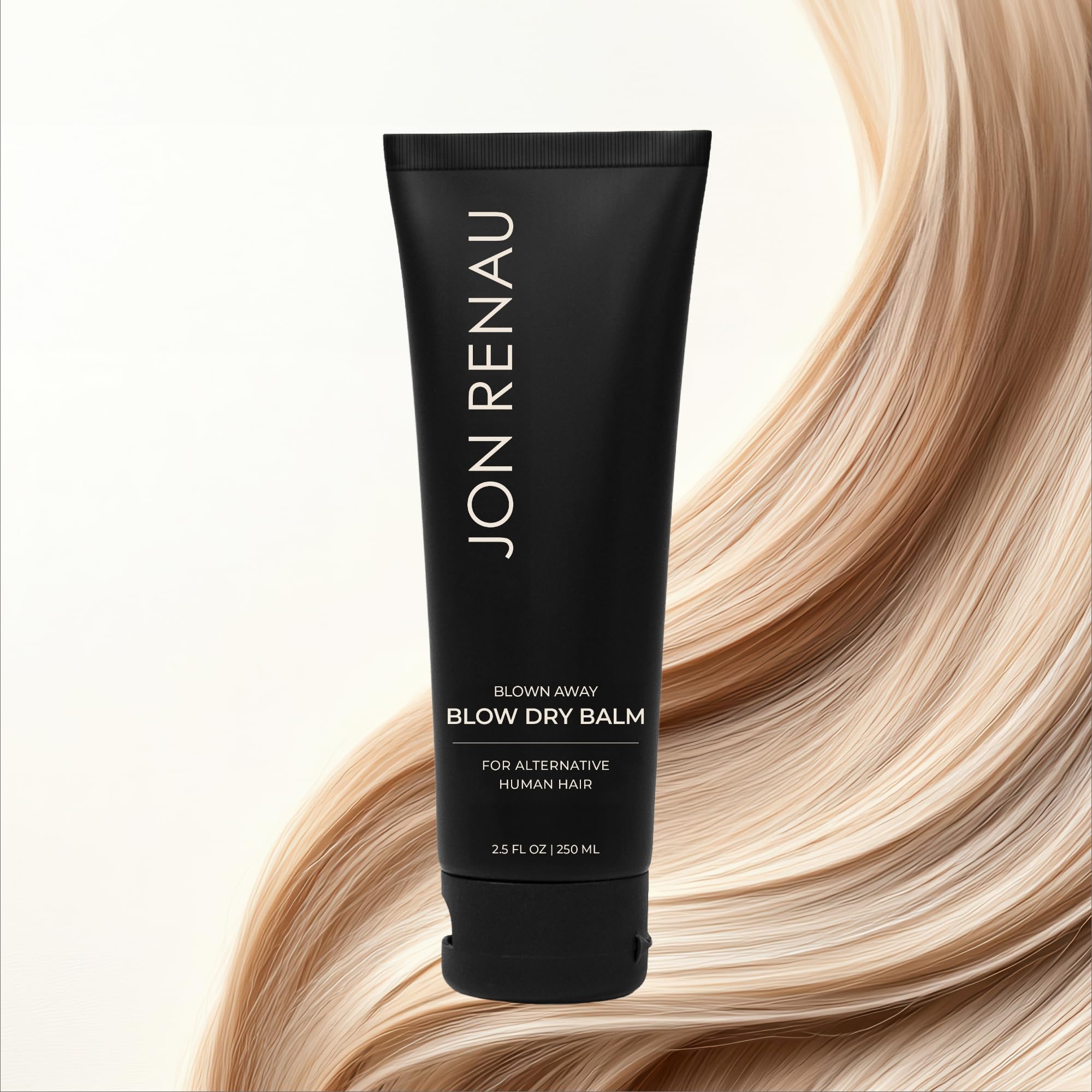 Jon Renau Blown Away Blow Dry Balm for Human Hair Wigs, Shine Enhancing Styling Balm with UV and Color Protection, Lightweight Blow Dry Balm for Human Hair Toppers and Extensions, 2.5 Oz Jon RenauBuy Supplements Australia