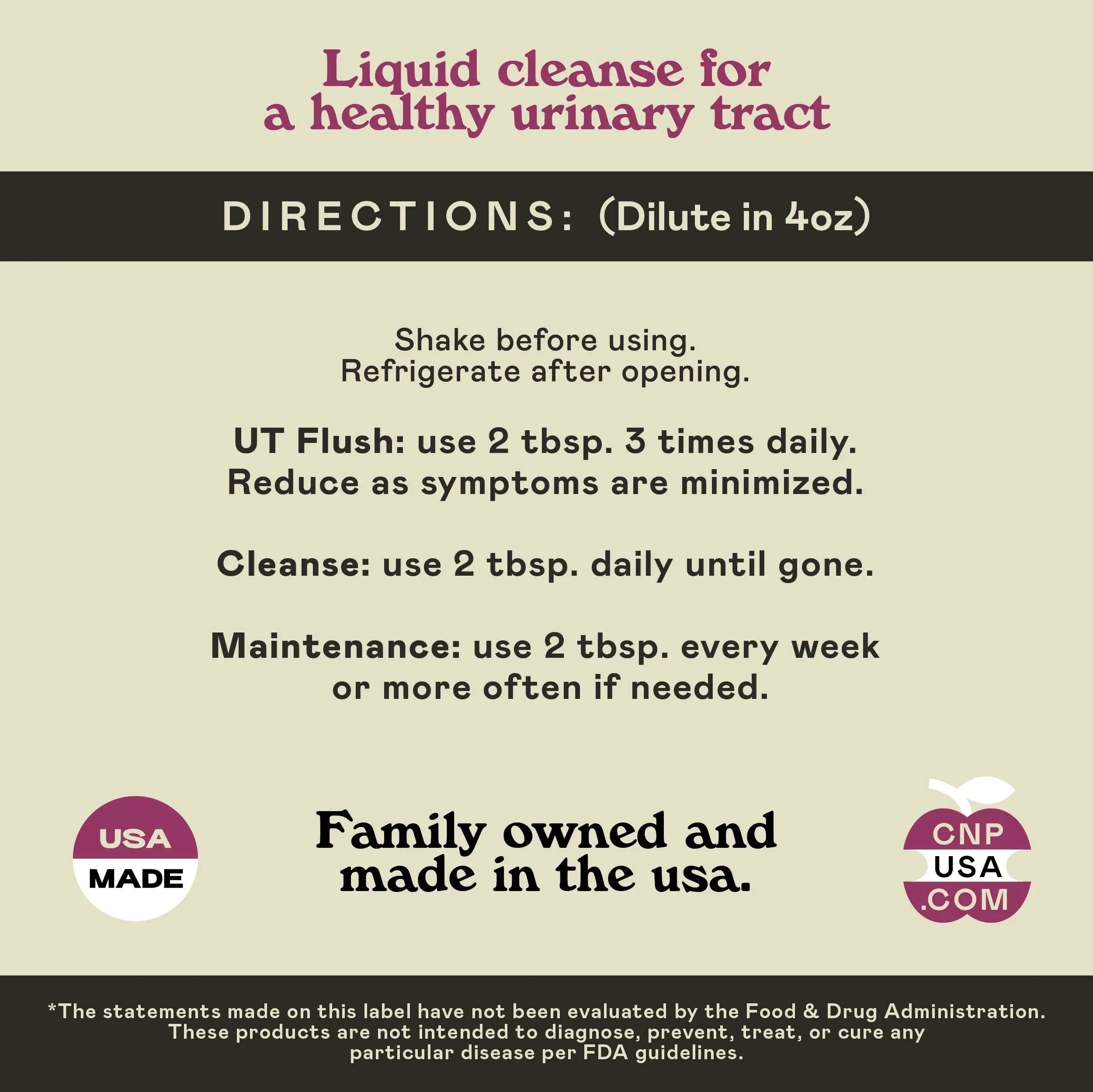 Complete Natural Products Urinary Tract Complete 8oz - Liquid Supplement for a Urinary Tract Cleanse, Defense, Health, and Treatment with Organic Cranberry & Organic D-Mannose Complete Natural ProductsBuy Supplements Australia