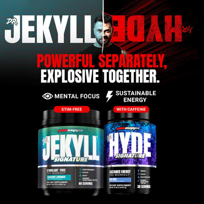 ProSupps Mr. Hyde Max Pump Pre Workout Powder - Stim-Free Preworkout Supports Blood Flow, Muscle Volume & Endurance - Caffeine-Free Nitric Oxide Gym & Fitness Supplements