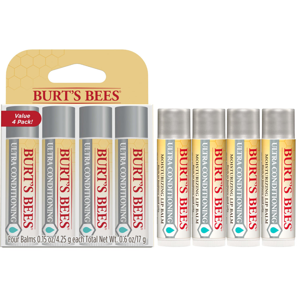 Burt's Bees Easter Basket Stuffers, Balm Bouquet Lip Balm Set, Original Beeswax, Vanilla Bean, Cucumber Mint, Coconut & Pear Pack, Natural Origin Lip Treatment, 4 Tubes, 0.15 oz. Burt's BeesBuy Supplements Australia