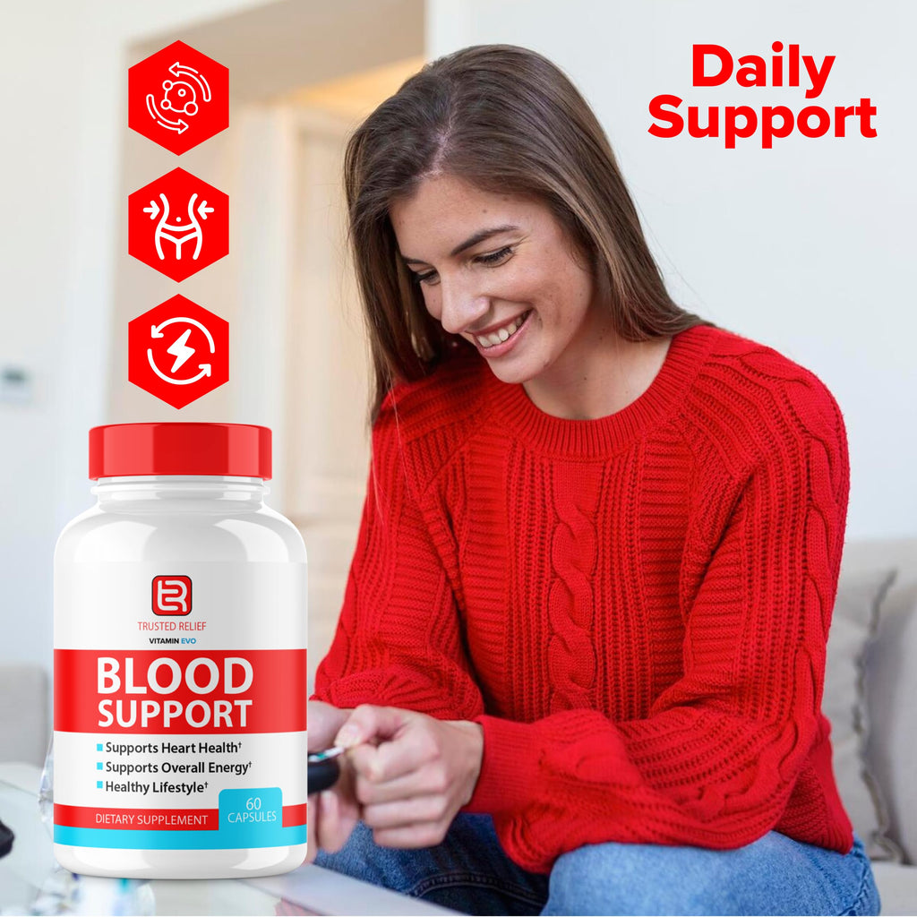 (2 Pack) Trusted Relief Blood Support Capsules, Trusted Relief Advanced Strength Glycogen Reviews Healthy Levels Support Supplement, TrustedRelief Maximum Blood Support Formula Supplement (120 Caps) Vitamin Evo buy supplements Au