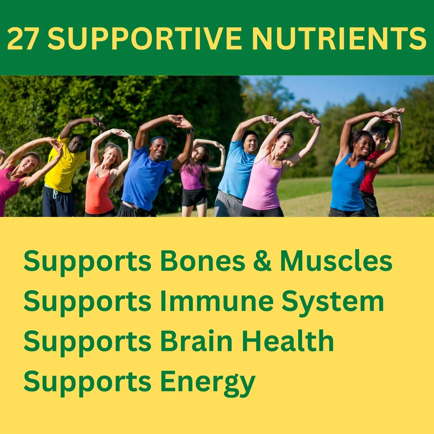 Greenfield Nutritions Halal Multivitamins for Women and Men - 60 Gelatin Free Multivitamin Tablets with 27+ Vitamin Minerals, A, B12, C, D3, Iron and Zinc GREEN FIELD NUTRITIONS