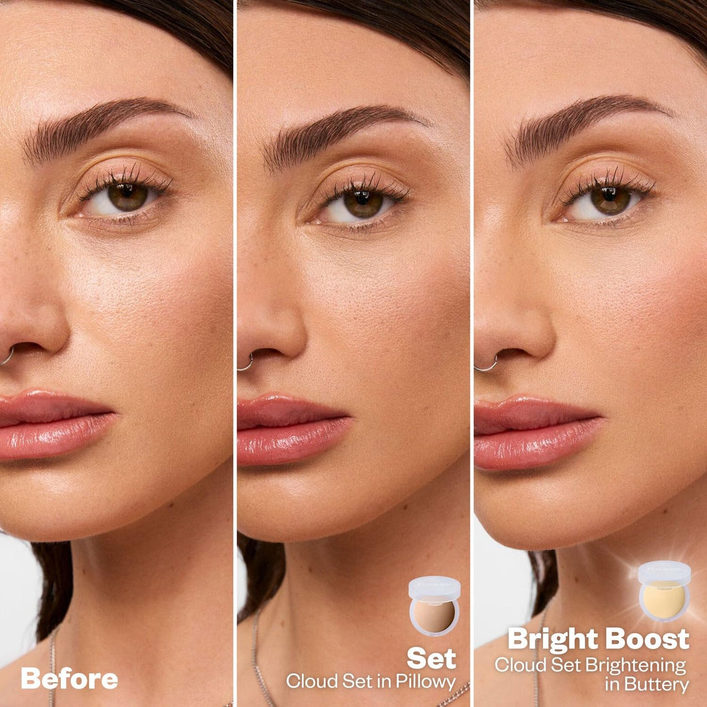 Kosas Cloud Set Pressed Setting Powder – Translucent Shine Control Face Powder, Soft Matte Finish, Comfy (Sheer Medium) KosasBuy Supplements Australia