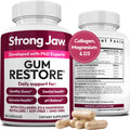 Strong Jaw Gum Restore - Gum Repair for Receding Gums | Teeth Magnesium Supplements, Oral Care, Remineralizing Dental Health Vitamins for Adults | 1 Month Supply, 180 Capsules, Made in USA Strong JawBuy Supplements Australia