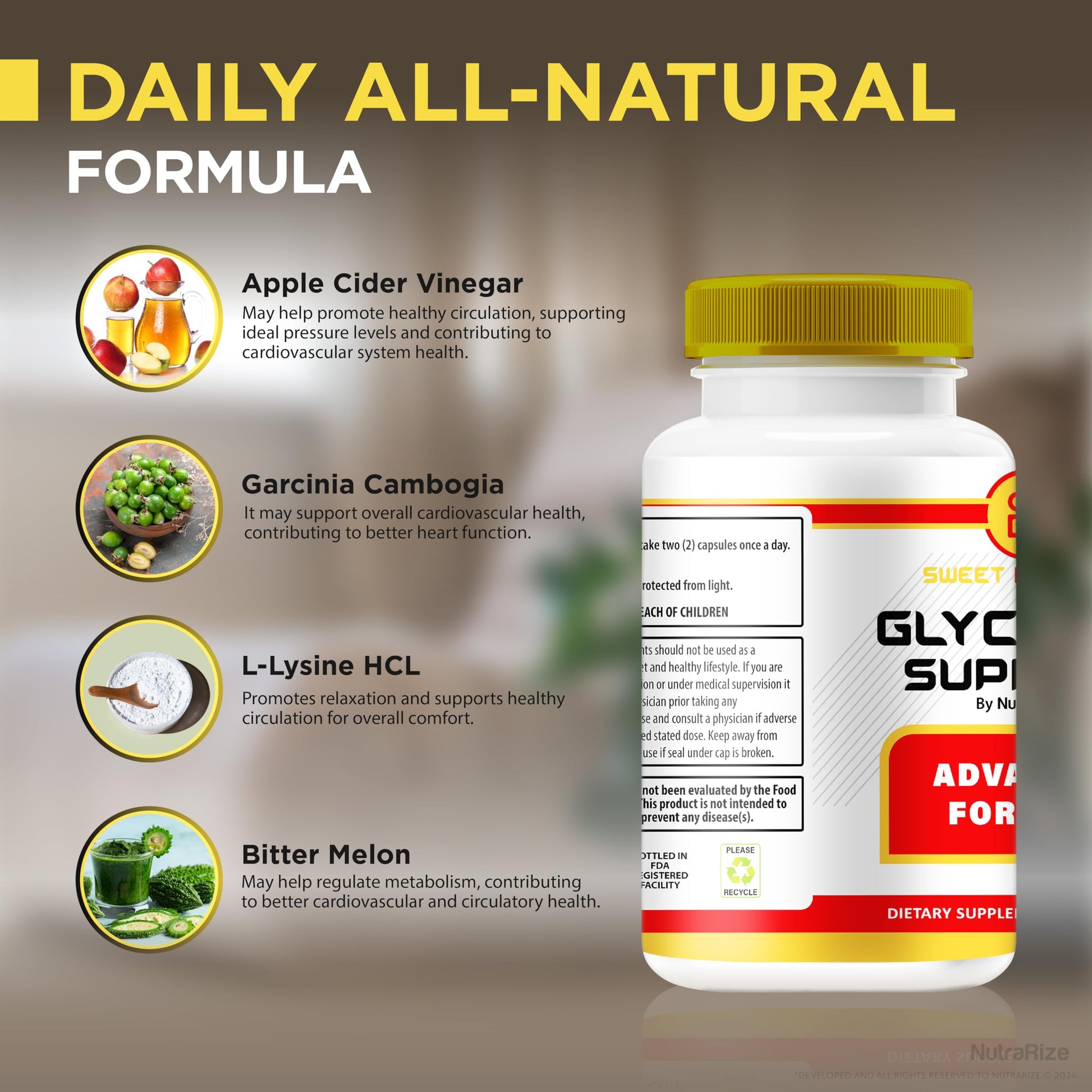 NutraRize (5 Pack) Sweet Restore Joint Support Supplement, Official Glycogen Support Capsules, All-Natural SweetRestore Joint Formula, Blood Vessel Cleaner Reviews (300 Capsules) NutraRizeBuy Supplements Australia