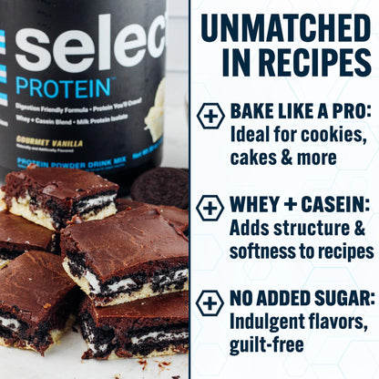 PEScience Select Protein Powder, Whey and Casein Blend, Lean Protein Powder for Women and Men, Low Calorie, Low Carb, Keto Friendly, Gluten Free, Gourmet Vanilla - 27 Servings