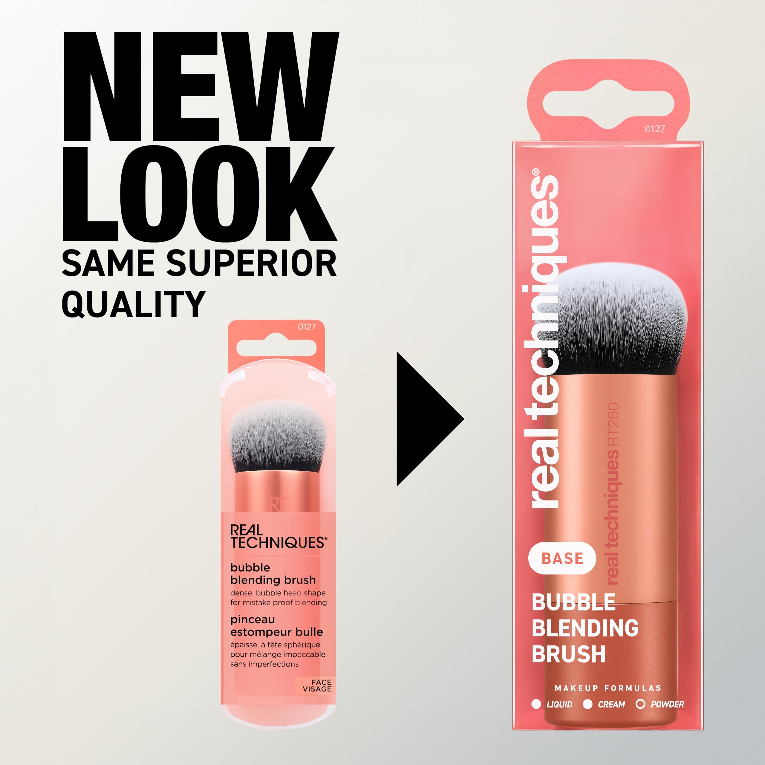 Real Techniques Bubble Blending Makeup Brush, Multipurpose Foundation Brush For Liquid, Cream, & Powder Products, Unique Round Brush Head, Synthetic Bristles, Vegan & Cruelty Free, 1 Count Real TechniquesBuy Supplements Australia
