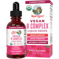 MaryRuth Organics Vitamin B Complex | B Vitamins Complex | Biotin | Vitamin B12 | Niacin | Folate | Metabolic Support Supplement | Vegan | USDA Organic