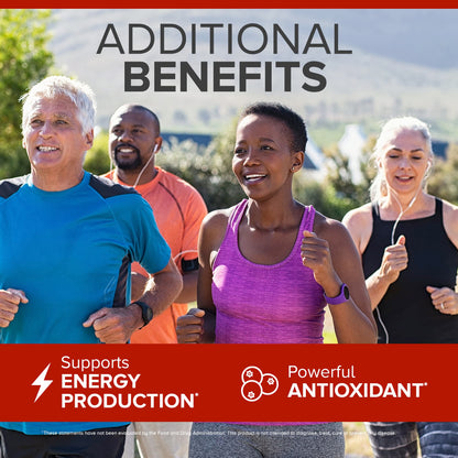 Qunol Ultra CoQ10 100mg, 3x Better Absorption, Patented Water and Fat Soluble Natural Supplement Form of Coenzyme Q10