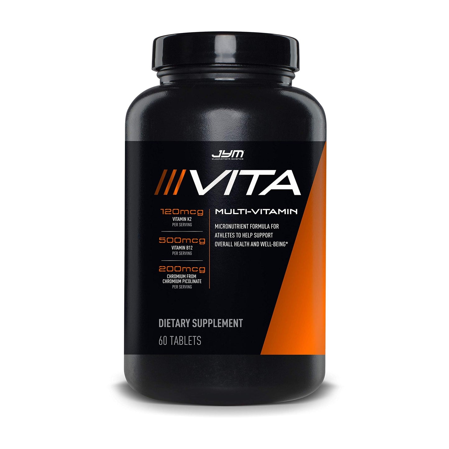 JYM Supplement Science PRO JYM 45 Servings - Tahitian Vanilla Bean & tamin & Mineral Support, Vitamin A, C, B6, B12, E, K, Boron, Biotin, Potassium 60 Tablets JYM Supplement Science buy supplements Au