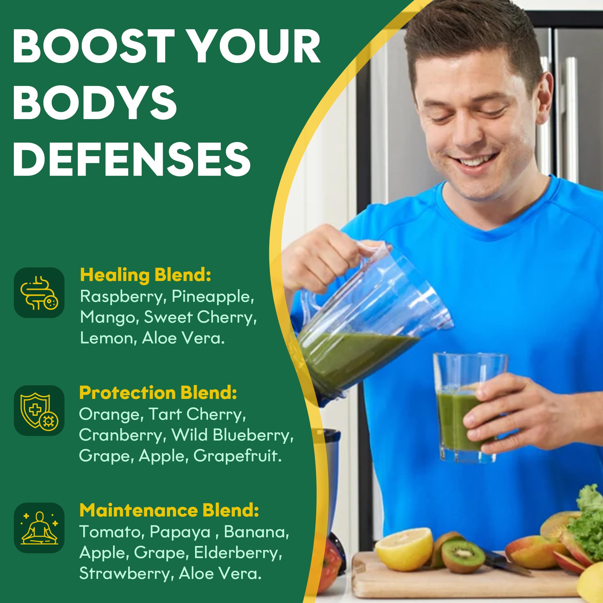 Fruits and Veggies Supplement Powerfull Blend of 39 Whole Fruits and Veggies, Fills Nutritional Gaps, Get Energy, Well-being. USA Made Non-GMO/Vegan/Gluten Free. Packaging May Vary (60 Day Supply) ROOTIEBuy Supplements Australia
