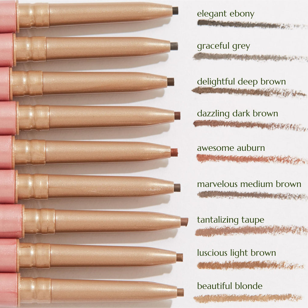 Chella Eyebrow Pencil – Easy-to-Use Brow Definer for Shaping, Filling & Blending – Long-Wear Deep Brown Eyebrow Pencils for Women with Precise Tip (Deep Brown) ChellaBuy Supplements Australia
