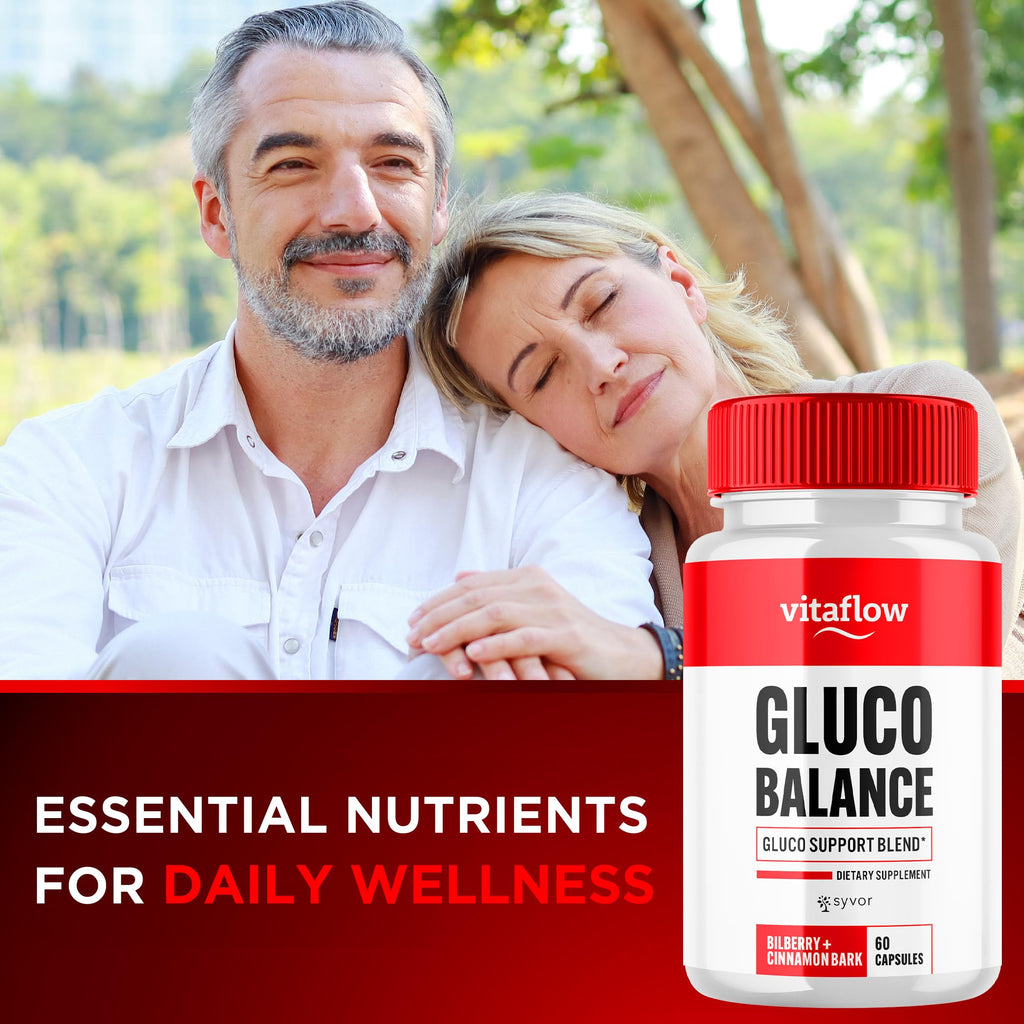 (3 Pack) Vitaflow Balance Support Supplement Capsules, Official VitaFlow Support Supplements Pills with All Natural Premium Ingredients, Vita Flow Advanced Glyco Balance for Men & Women (180 Capsules) Syvor buy supplements Au