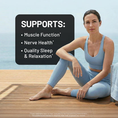 NatureWise Triple Magnesium Complex - High Absorption Magnesium Glycinate + Malate + Citrate for Muscle Nerve & Sleep Support - Vegan 90 Capsules NatureWise buy supplements Au