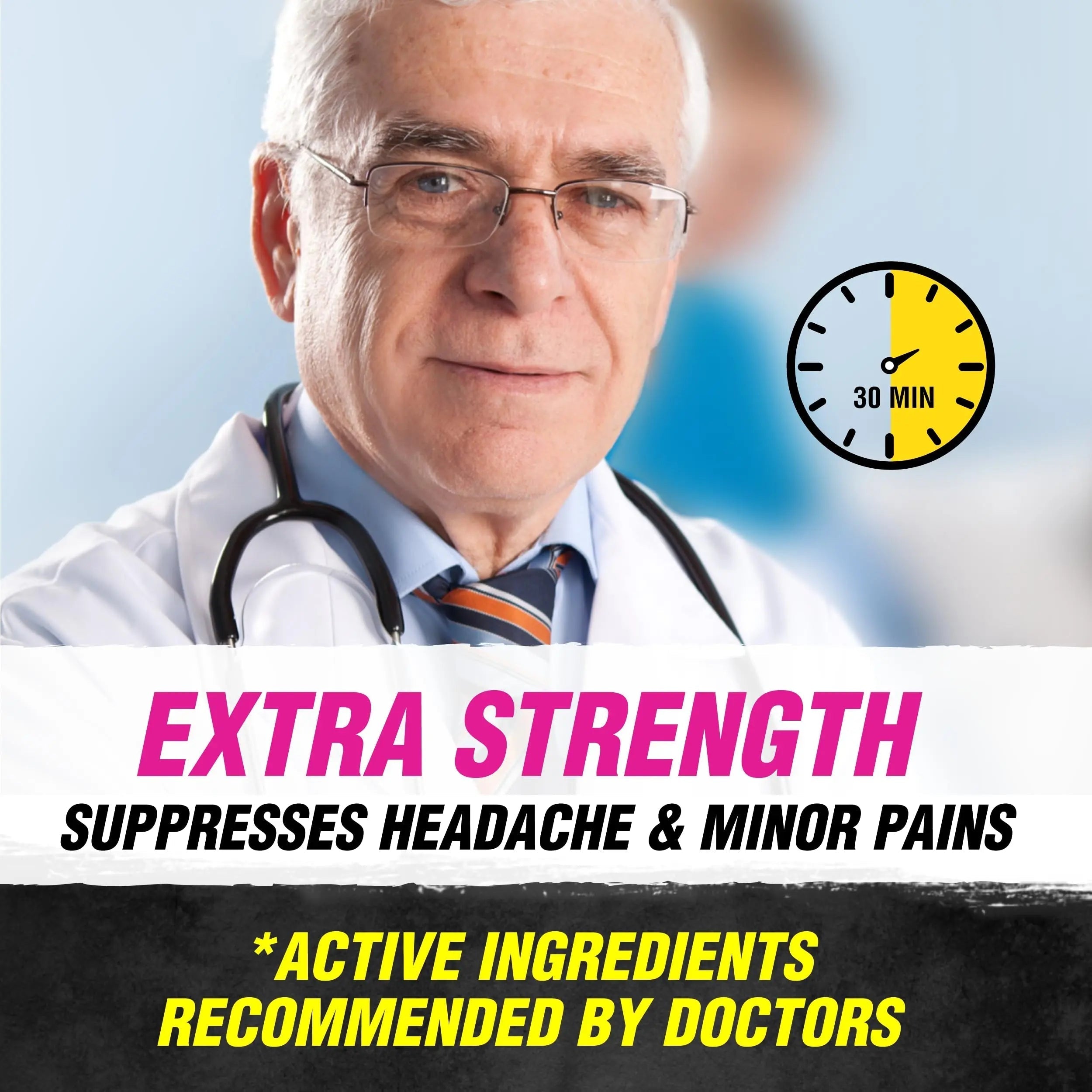 BioElectro Extra Strength Pain & Headache Relief Tablets, 24 Count BioElectroBuy Supplements Australia