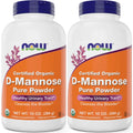 NOW Foods Pure, Organic D-Mannose 10 oz Powder (Pack of 2) - Bladder Cleanse and Urinary Tract Health Supplement - Non-GMO - Vegan Friendly - 2000mg / 2 Grams per Serving NOW FoodsBuy Supplements Australia