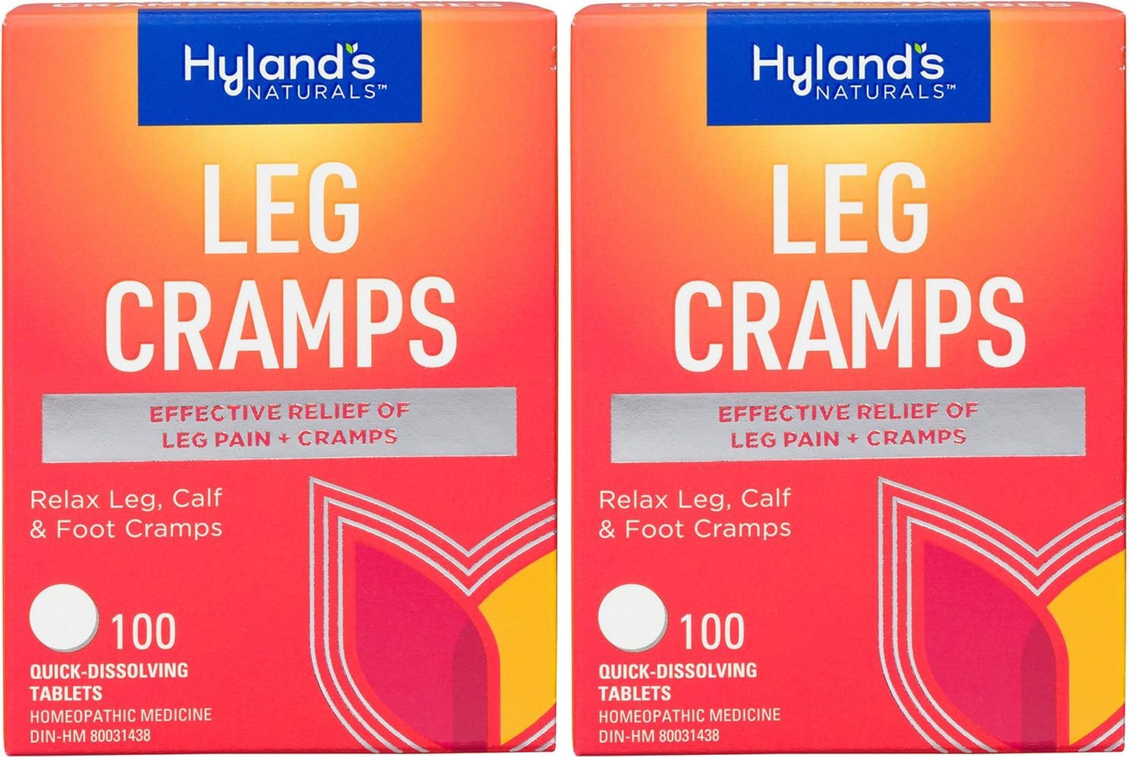 Hyland's, Leg Cramps, 100 Tablets (2 Pack) Hyland'sBuy Supplements Australia