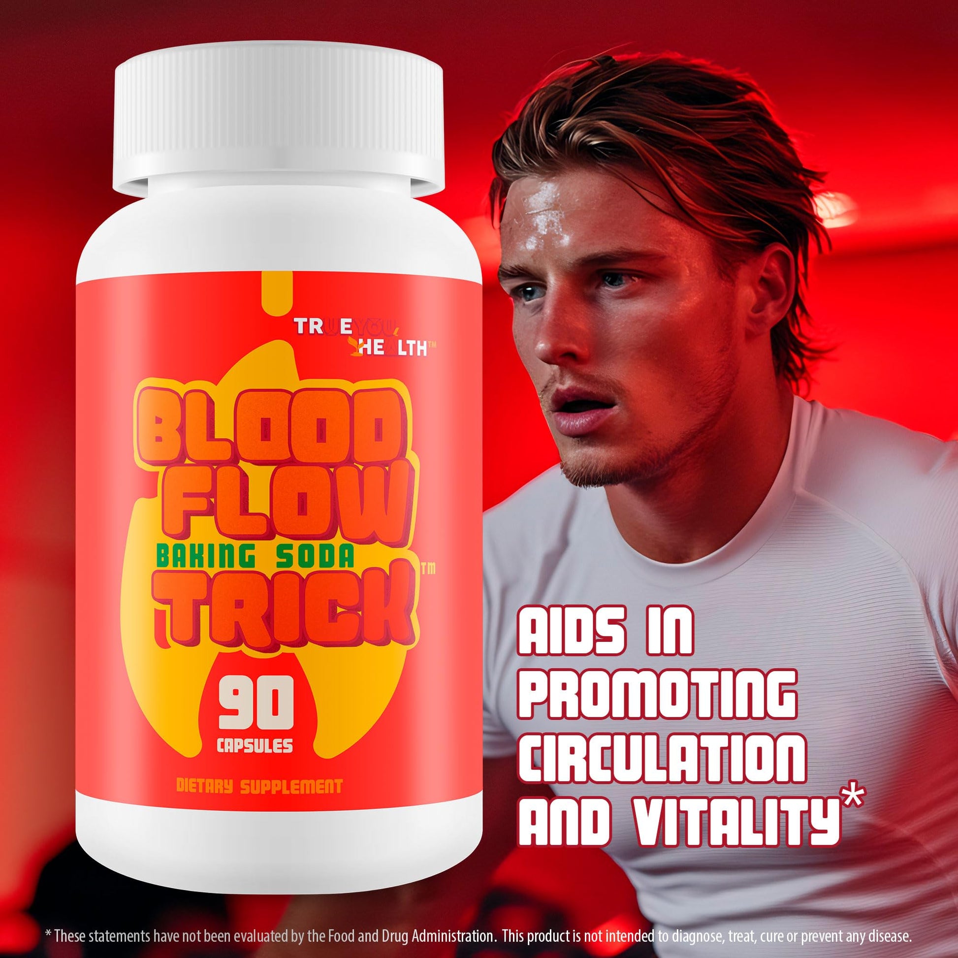 Baking Soda Trick for Men - Our Best Blood Flow Pills - Male Circulation Supplement for Advanced Blood Flow Care - Natural Circulation Supplements - Blood Circulation Supplements for Men True You HealthBuy Supplements Australia
