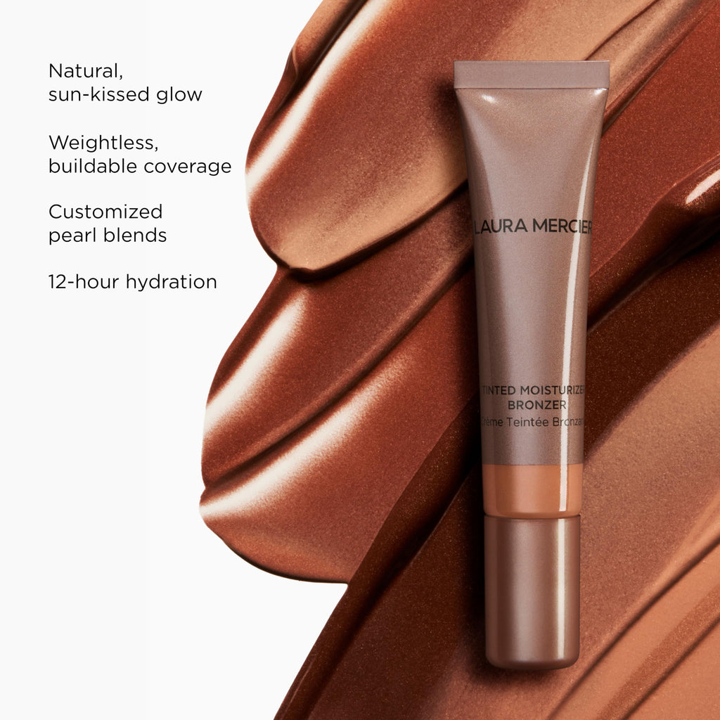 Laura Mercier Tinted Moisturizer Bronzer: Long Lasting Sheer Cream Bronzer, Weightless, Buildable Coverage, 12 HR Hydrating Wear, Non-Comedogenic, 6 Shades for All Skin Tones, Sundrop Laura MercierBuy Supplements Australia