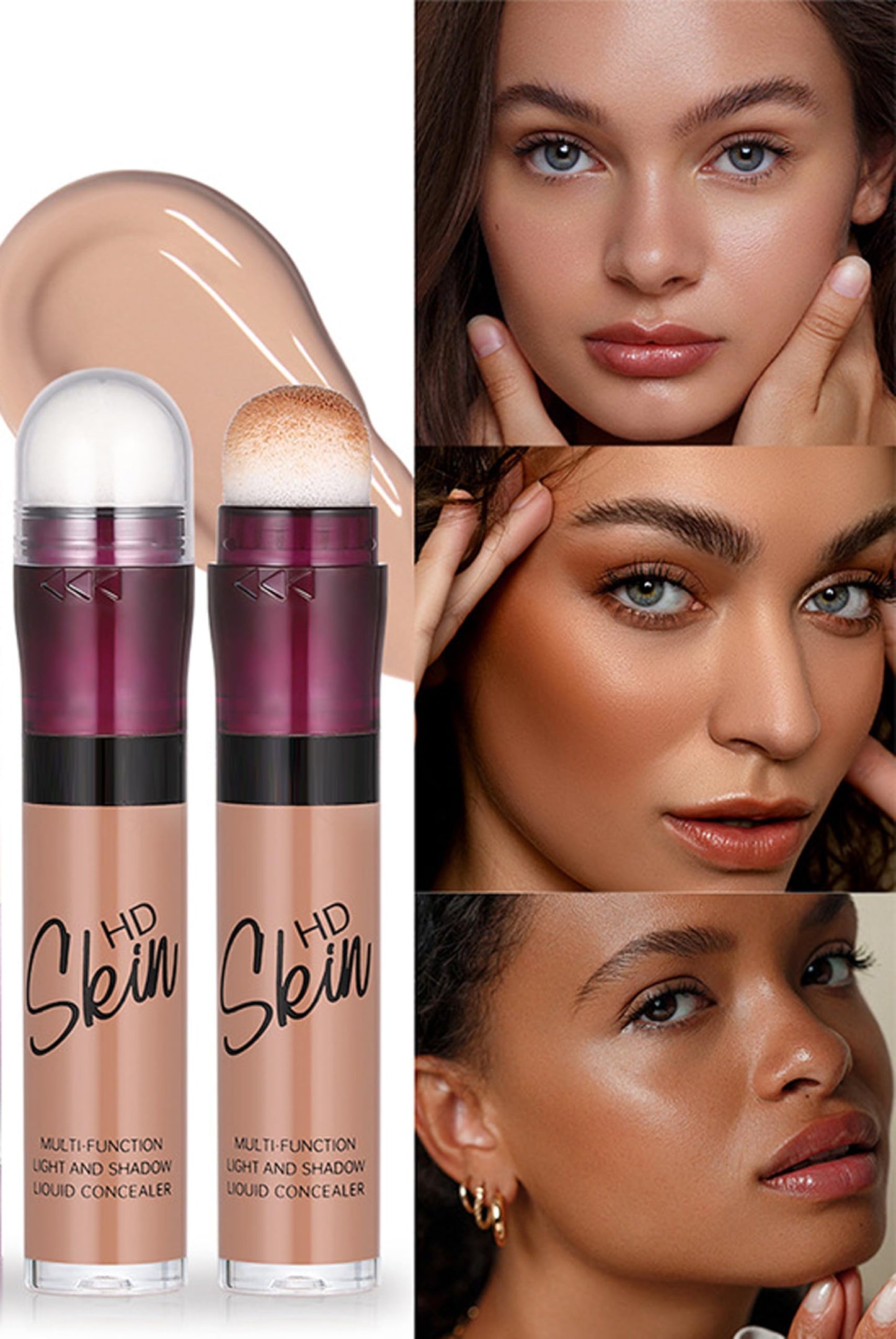 Concealer Stick Foundation Concealer Moisturizing Hydration Brightening Skin Tone Concealer Oil Control Waterproof With Applicator Cushion RHSEDDBuy Supplements Australia
