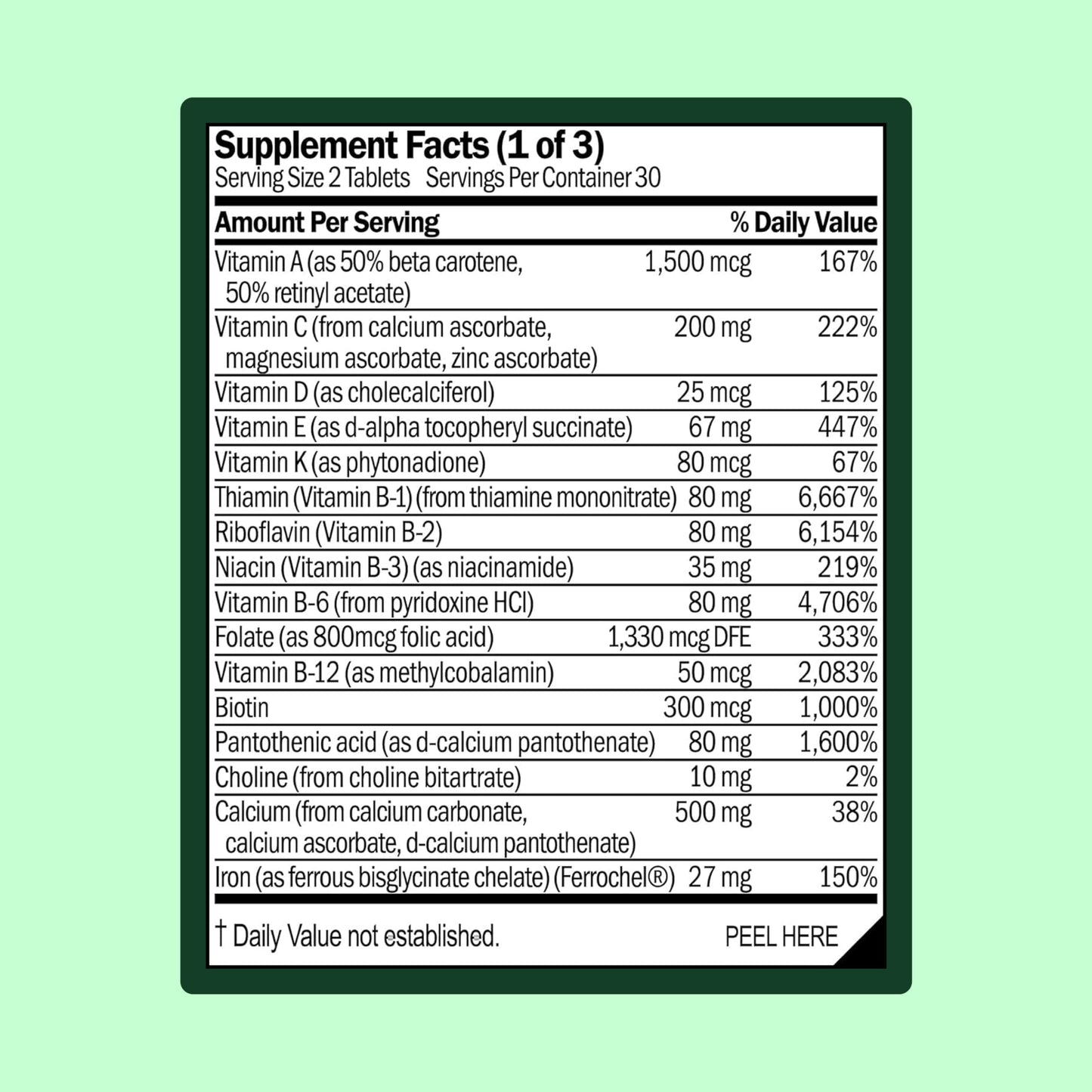 WellWithAll Women’s Multivitamin | Daily Supplement with Essential Vitamins, Minerals & Iron | Supports Immunity, Heart Health, Bone Health, Energy & Mood | Major Allergen - Free | 60 Tablets WellWithAll buy supplements Au
