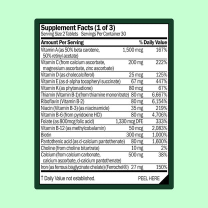WellWithAll Women’s Multivitamin | Daily Supplement with Essential Vitamins, Minerals & Iron | Supports Immunity, Heart Health, Bone Health, Energy & Mood | Major Allergen - Free | 60 Tablets WellWithAll buy supplements Au