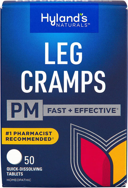 Bundle of Hyland's Leg Cramps Tablets, 100 Count and Leg Cramps PM Nighttime Formula, Natural Relief of Calf, Foot and Leg Cramps, 50 Count Hyland'sBuy Supplements Australia