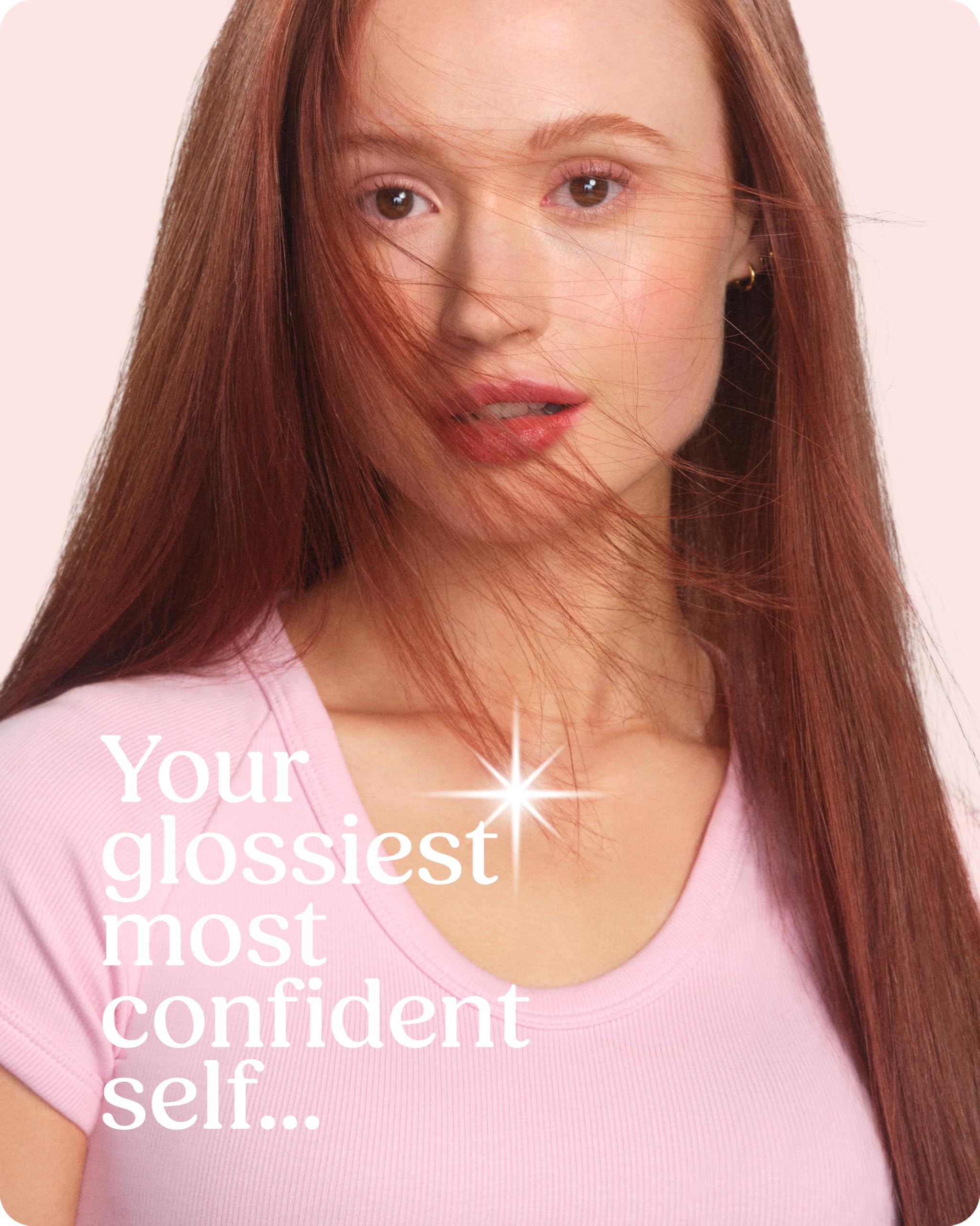 Glaze Color Conditioning Gloss - Tinted Moisturizer for Brown or Red Hair, Boosts Color and Shine, Repairs Damage - Auburn Spice, 6.4 oz glazeBuy Supplements Australia