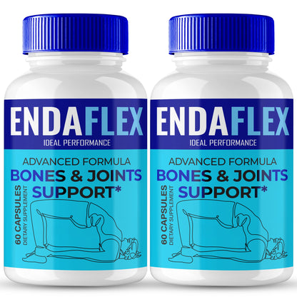 Endaflex Capsules, Advanced Joint Support Supplement Pills for Mobility and Comfort - Maximum Strength, Official Enda Flex Joint Support All Natural Formula, Premium Enda-Flex Reviews (2 Pack) IDEAL PERFORMANCEBuy Supplements Australia