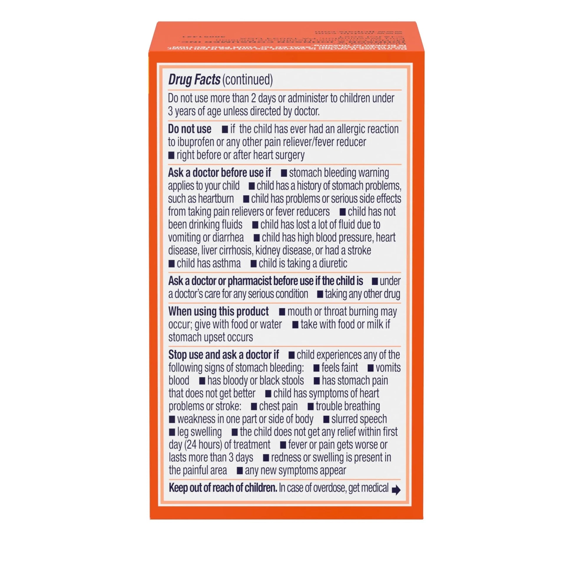 Motrin Children's Dye-Free Chewable Tablets with Ibuprofen, Kids' Fever Reducer & Pain Reliever for Sore Throat, Fever, Toothache & Pain Relief, Grape Flavor, 24 Count (Pack of 2) MotrinBuy Supplements Australia