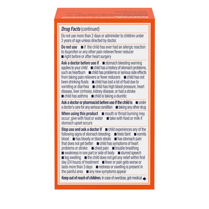 Motrin Children's Dye-Free Chewable Tablets with Ibuprofen, Kids' Fever Reducer & Pain Reliever for Sore Throat, Fever, Toothache & Pain Relief, Grape Flavor, 24 Count (Pack of 2) MotrinBuy Supplements Australia