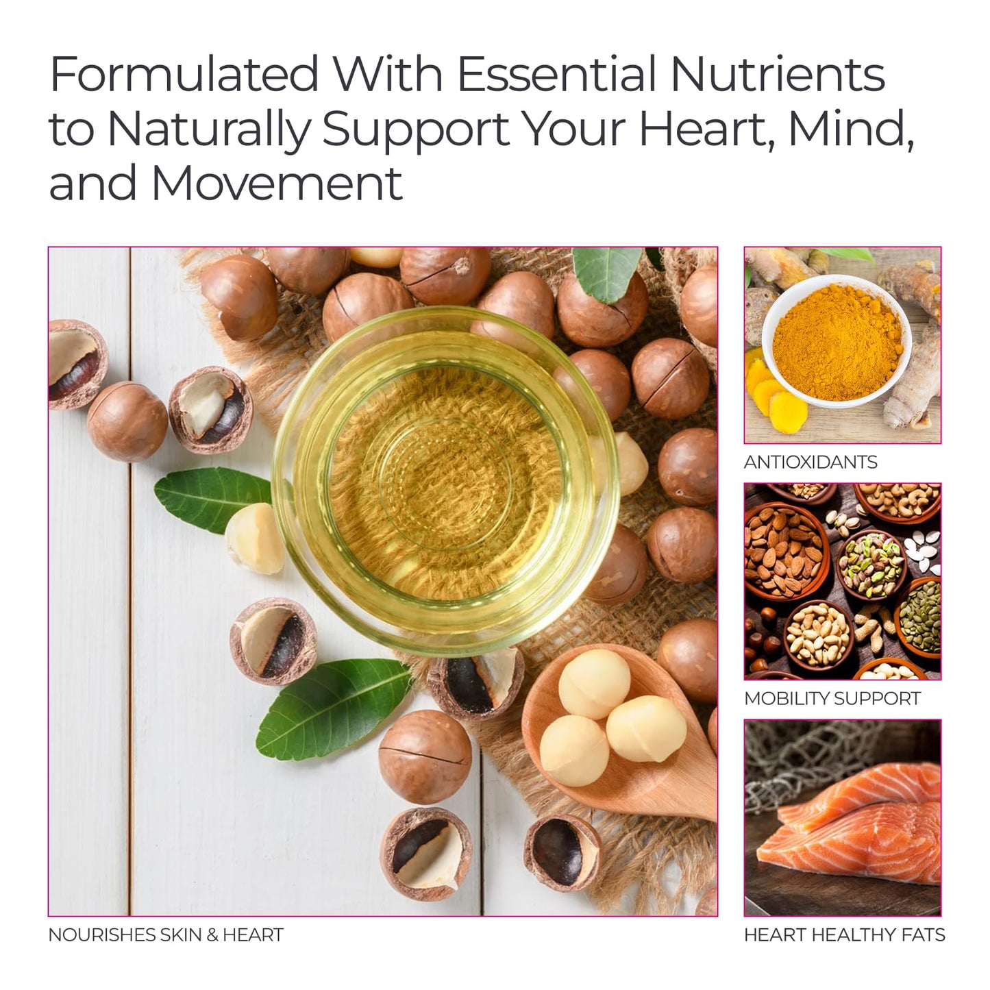 Livingood Daily Omega 3 6 9 Plus Turmeric Curcumin Supplement, 60 Softgels - Fish Oil Omega 3 Supplements (EPA & DHA) for Men and Women - Brain, Joint, Heart Health, and Metabolism - Made in USA Livingood DailyBuy Supplements Australia