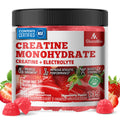 GlucoBio Creatine Monohydrate Gummies (5g) – Pre-Workout Energy & Muscle Growth Support for Men & Women