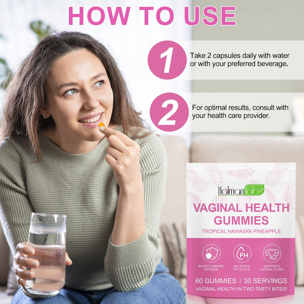 Vital Source Feminine Gummies - Feminine Balance Gummies for Women ph Natrual Famale Balance Cummie - Collagen Gummie - Pineapple PH Balance Gummie for Women Support Women’s Health - 60PCS TooffiBuy Supplements Australia