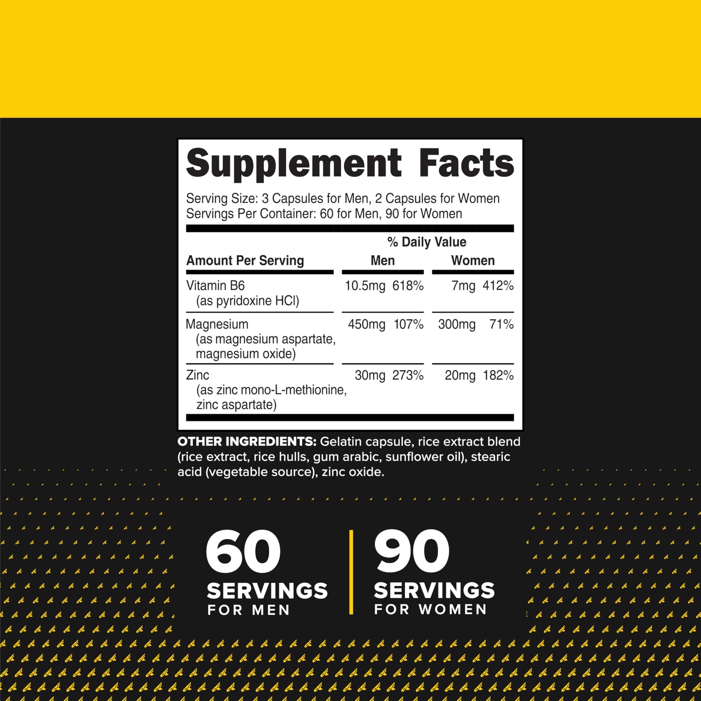 Primaforce ZMA Dietary Supplement, 180 Capsules