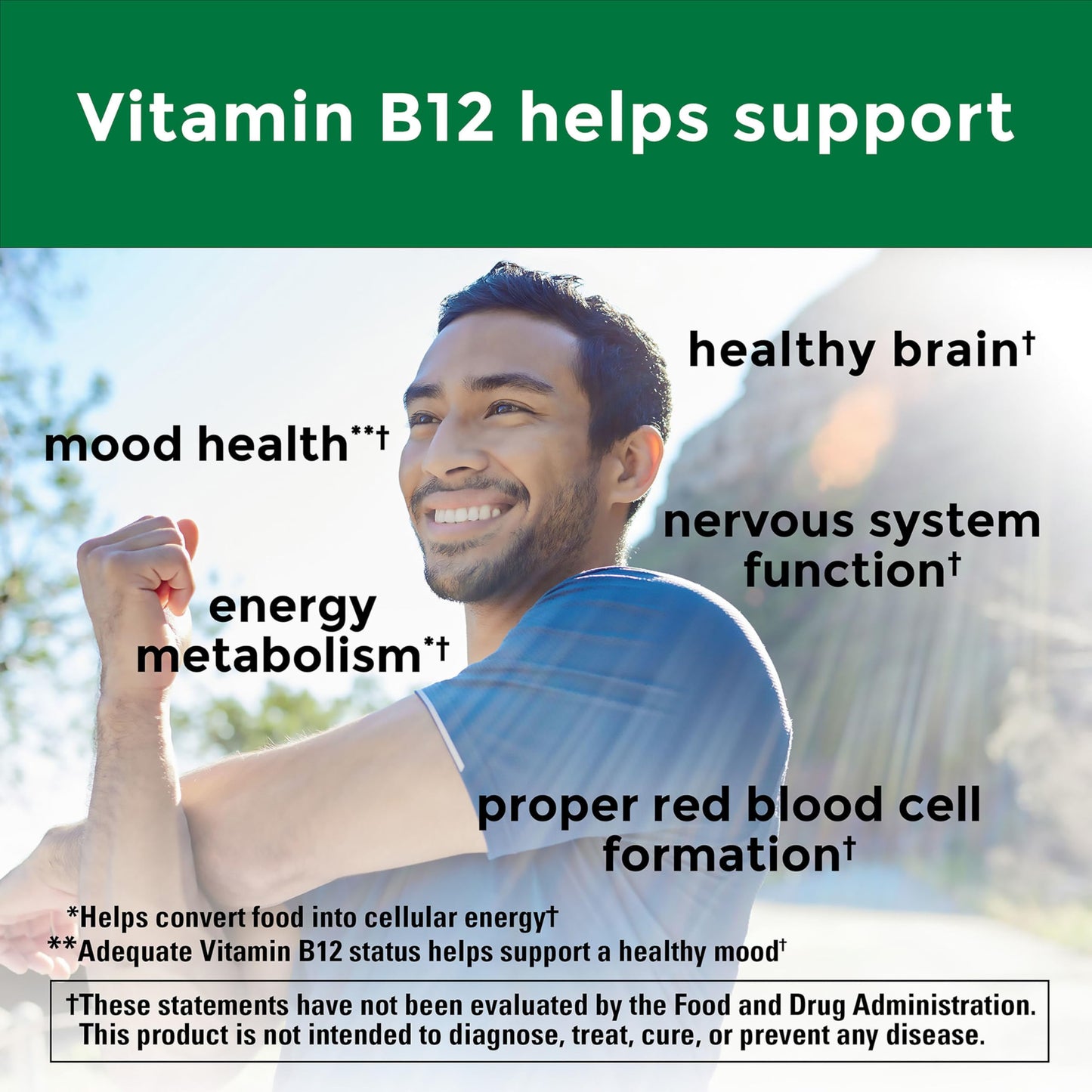 Nature Made Extra Strength Vitamin B12 Gummies 3000 mcg per serving, B12 Vitamins for Energy Metabolism Support, 60 Gummy Vitamins, 30 Day Supply