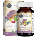 Garden of Life Organics Multivitamin for Women - Women's Once Daily Multi - Whole Food Multi with Iron, Biotin, Vegan Organic Womens Multivitamin for Health