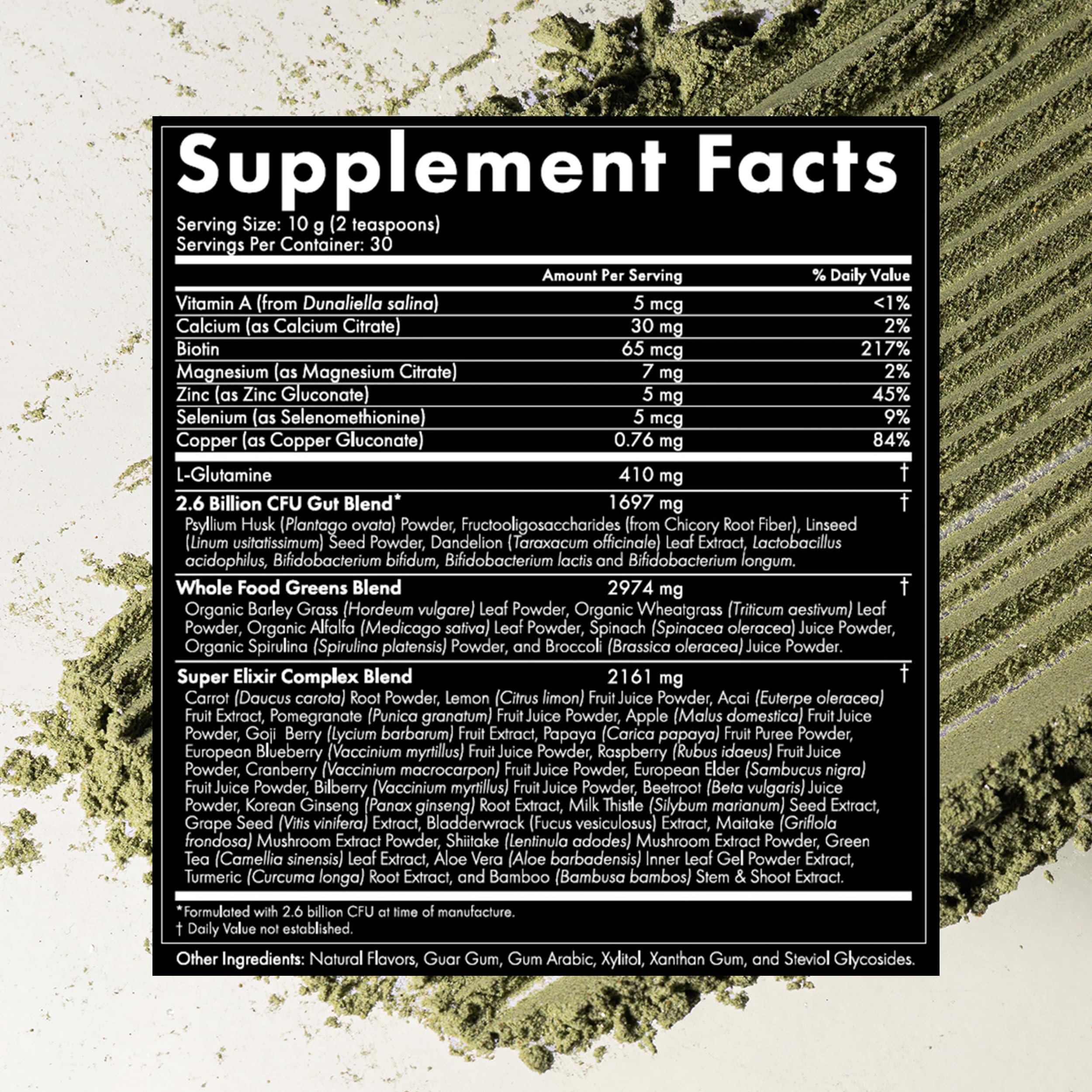 WelleCo The Super Elixir Daily Greens Powder, Probiotic Drink Mix with Whole Foods, Gluten Free, Vegan Gut Health Powder, Energy, Immunity, Healthy Skin, Hair & Nails (300g, Mixed Berry) WelleCoBuy Supplements Australia